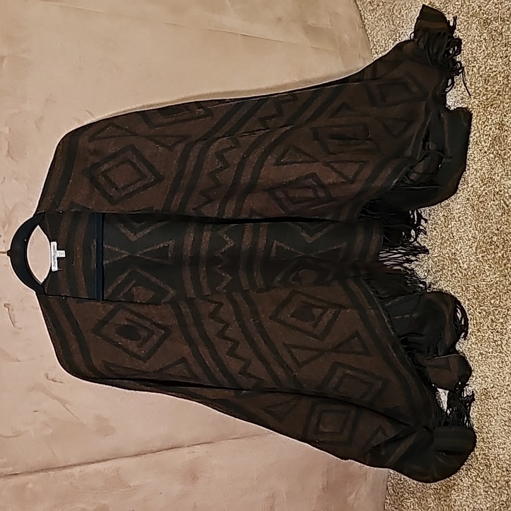 Charlotte Russe shawl sweater. One size